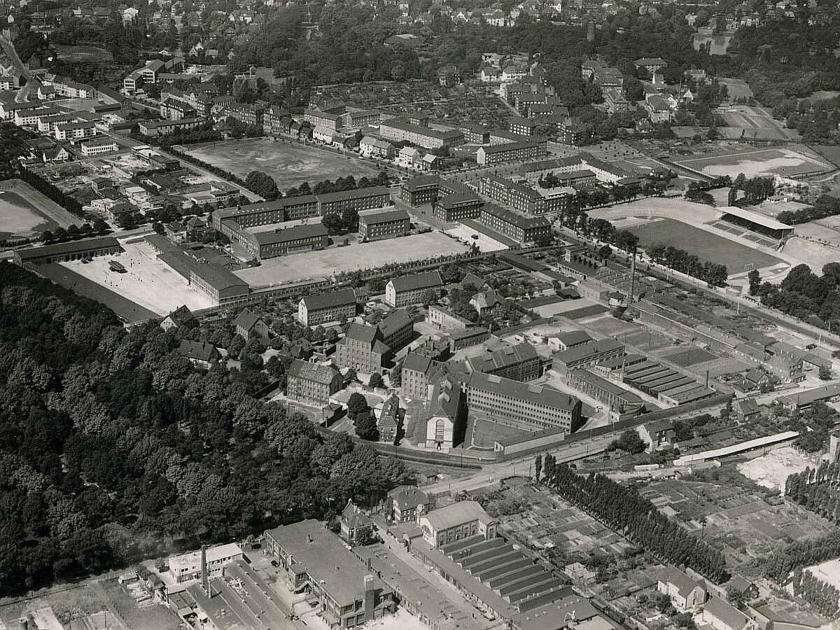 Vom Sportplatz zum Stadion