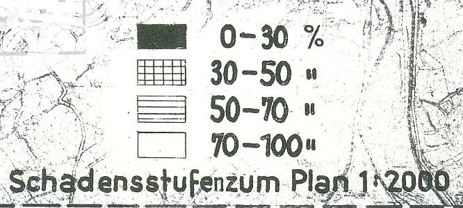 Kriegsschadensplan Grumme 1945